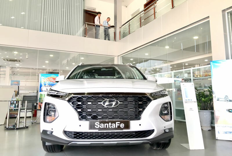 Hyundai Santafe Premium máy dầu